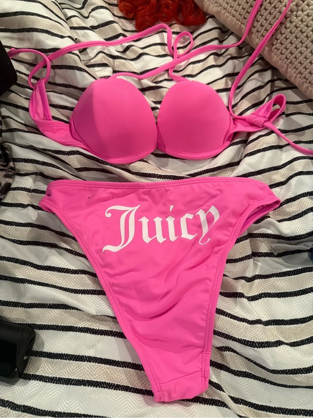 Juicy Hot Pink Bikini Set